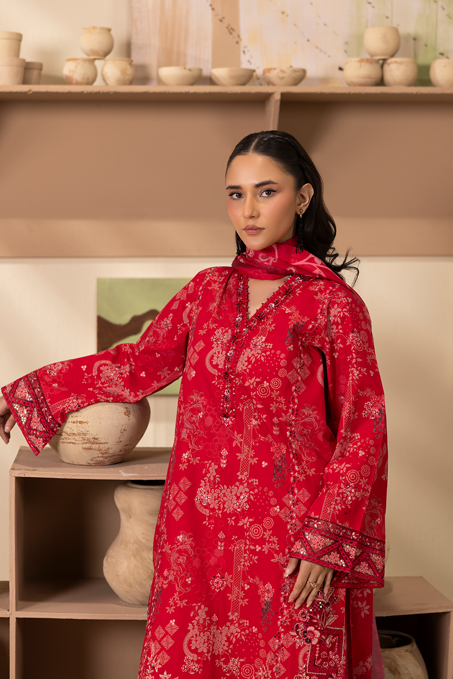 Cheree - Printed Luxury Pret (3PC)