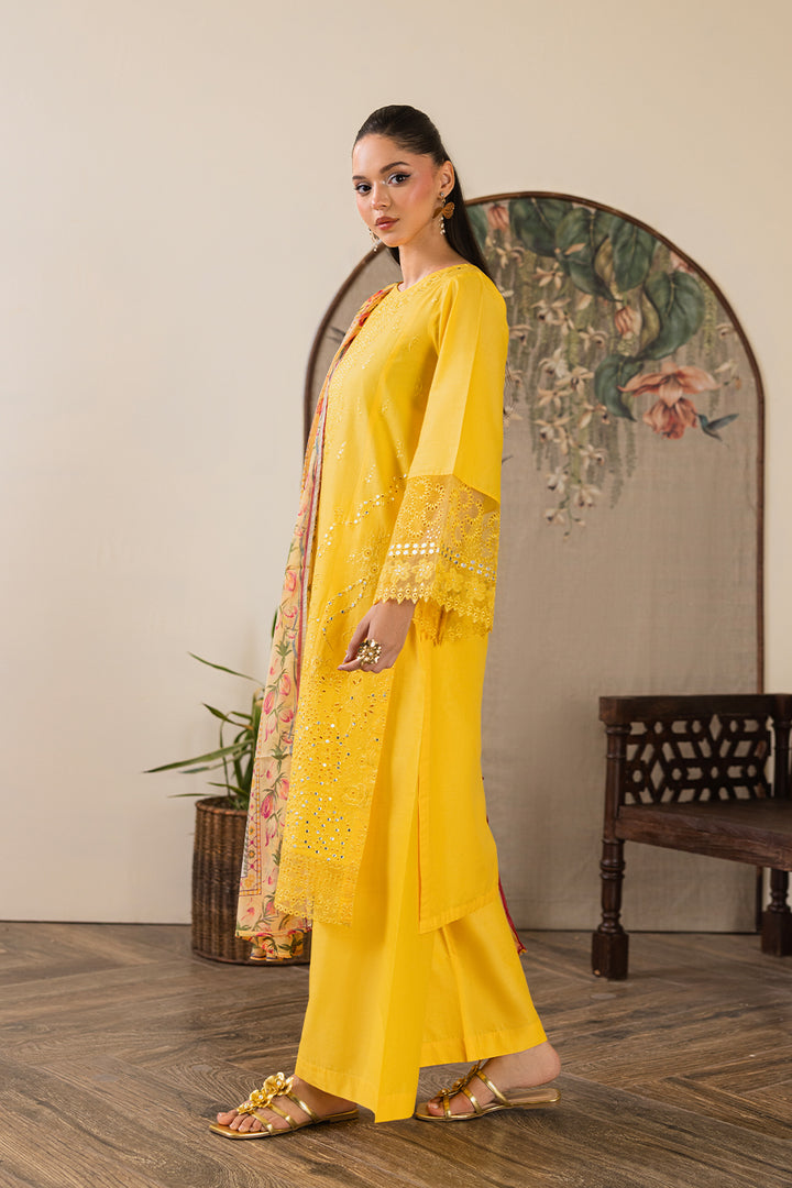 Golden Topaz-Luxury Pret (3PC)