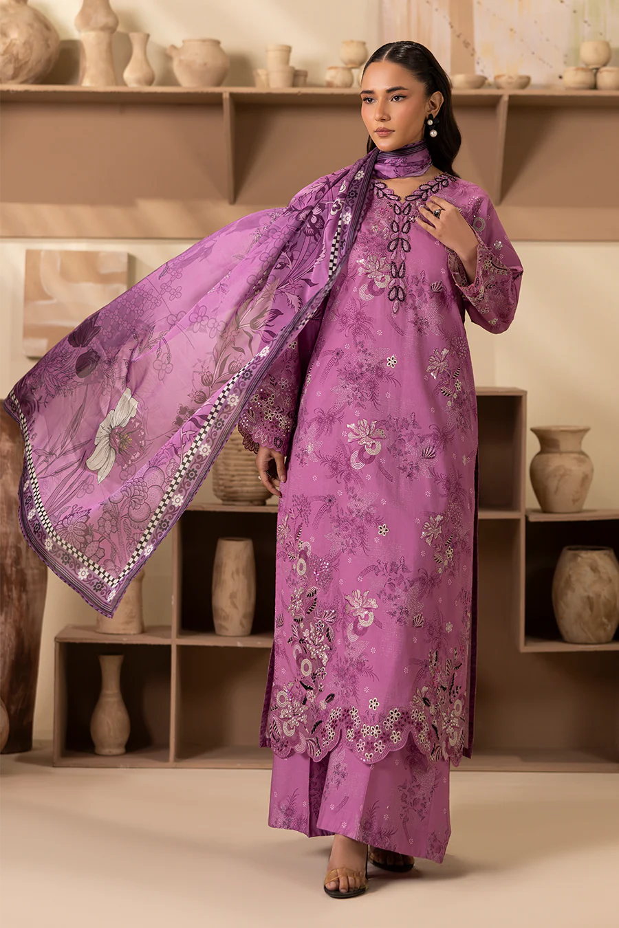 Midnight - Printed Luxury Pret (3PC)