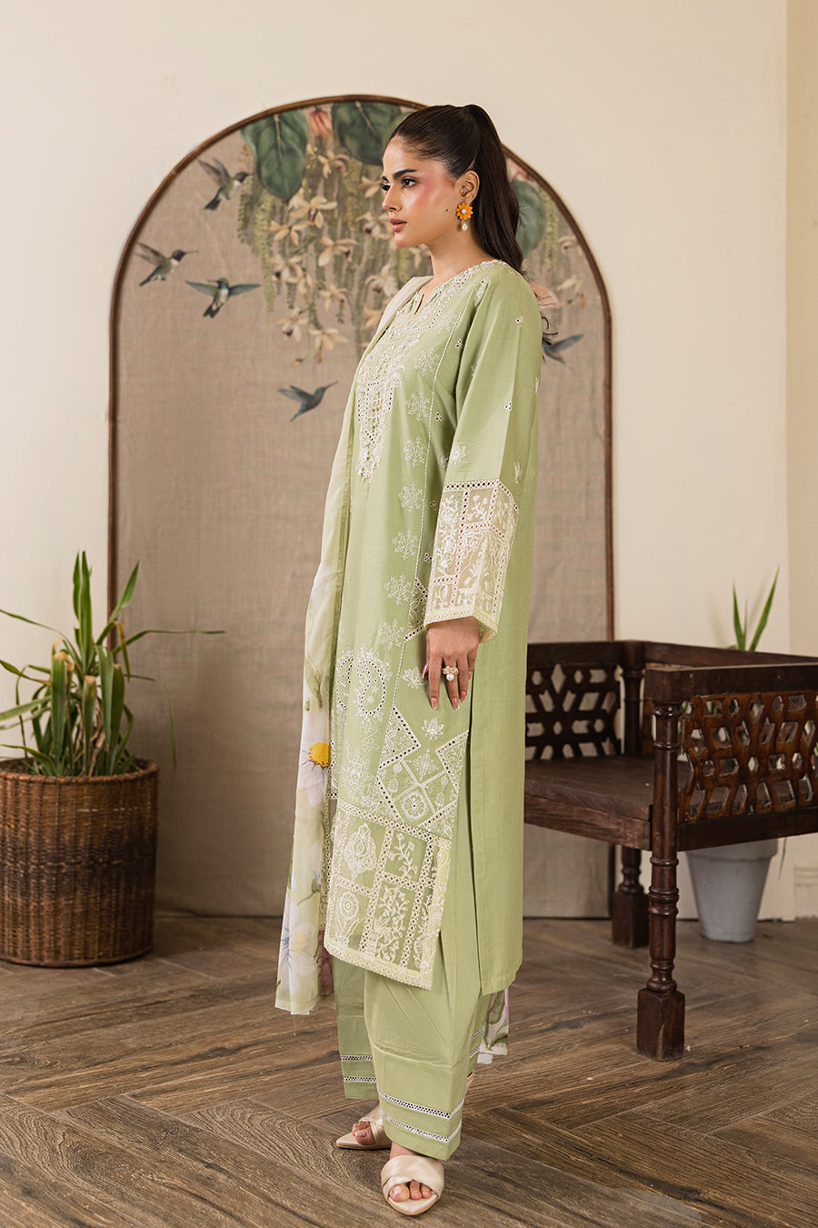 Prehnite-Luxury Pret (3PC)