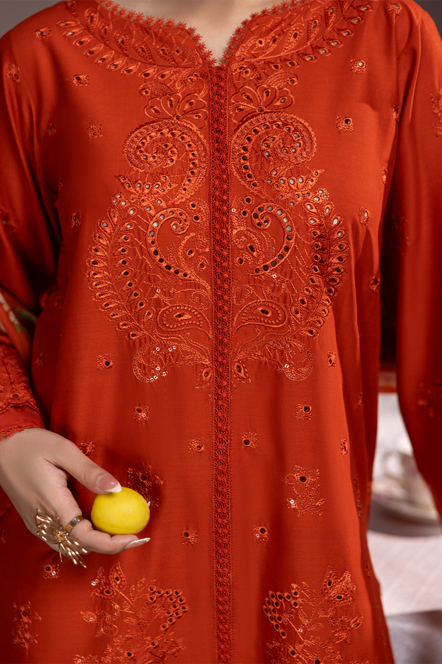 Fire Opal-Luxury Pret (3PC)