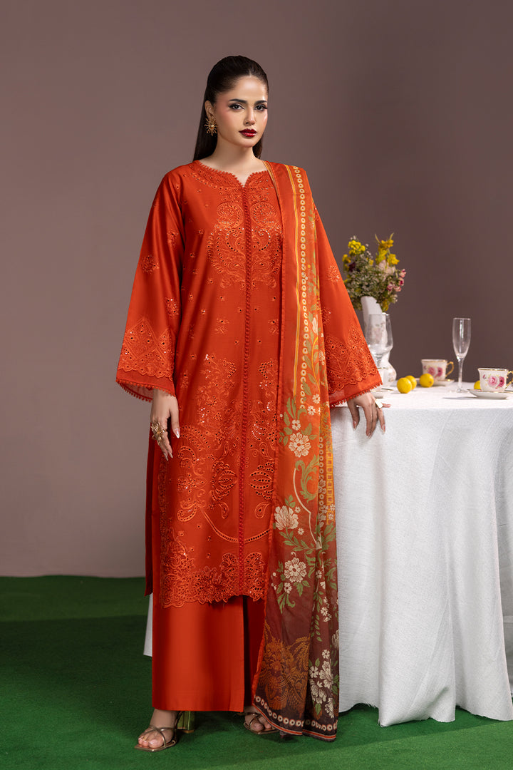 Fire Opal-Luxury Pret (3PC)
