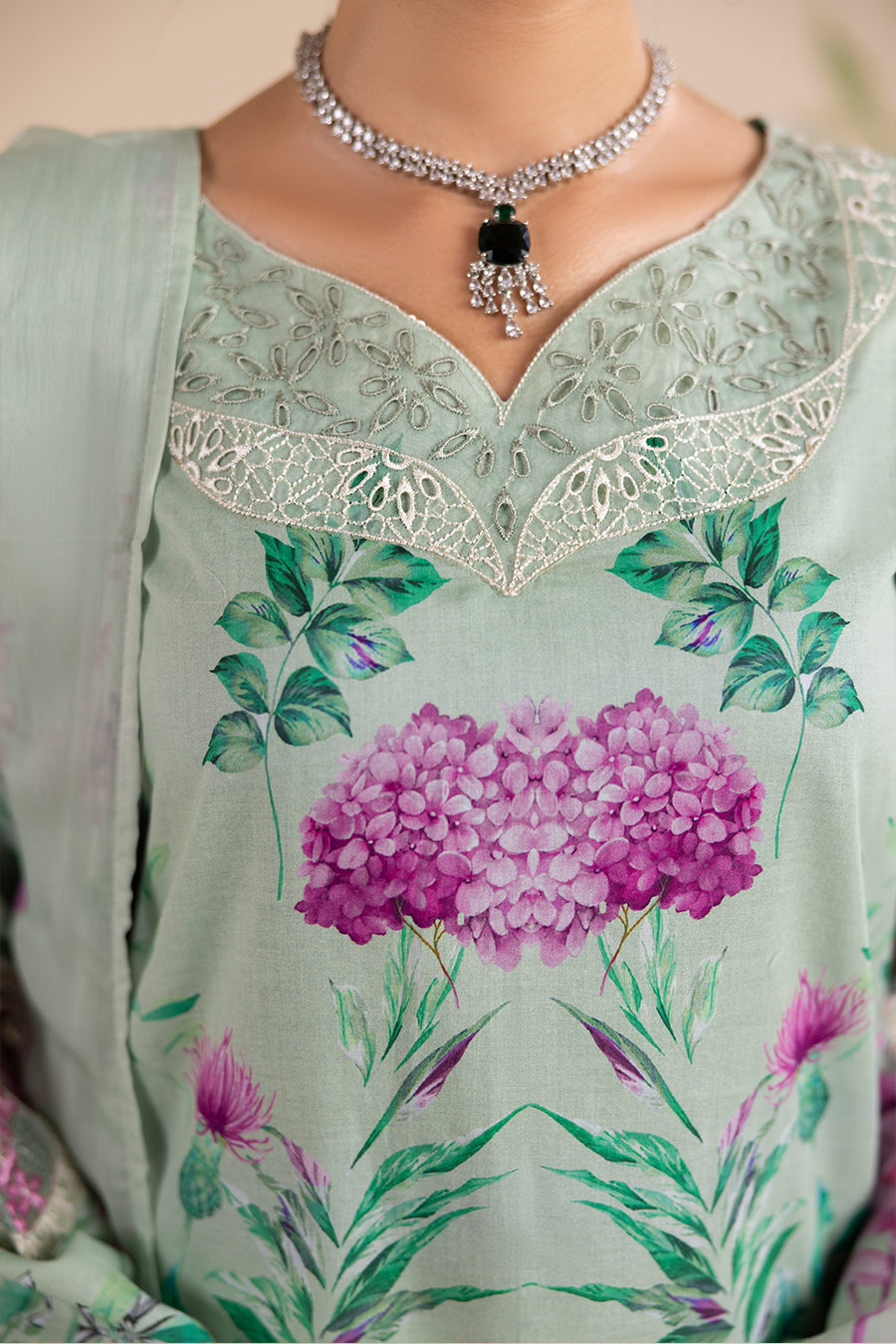 VEYA– Printed Luxury Pret (3Pcs)