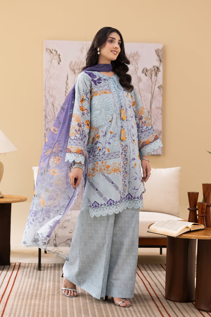 SKY – Printed Luxury Pret (3Pcs)