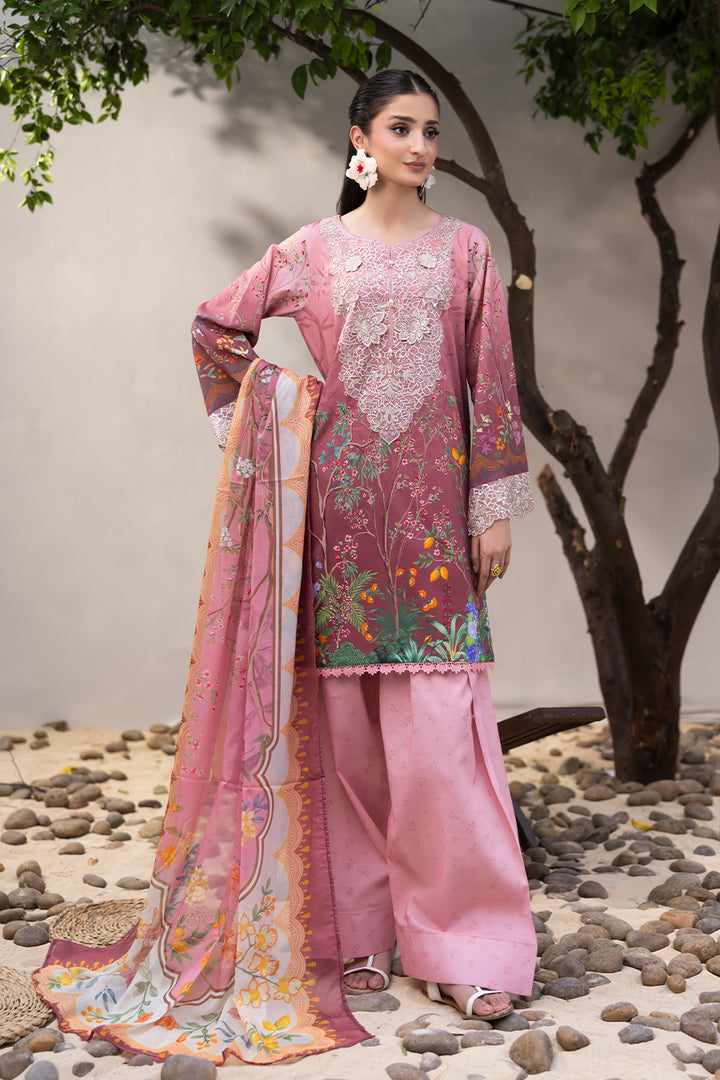 ZYRA – Printed Luxury Pret (3Pcs)