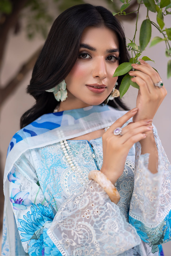 UNDER SEA – Printed Luxury Pret (3Pcs)