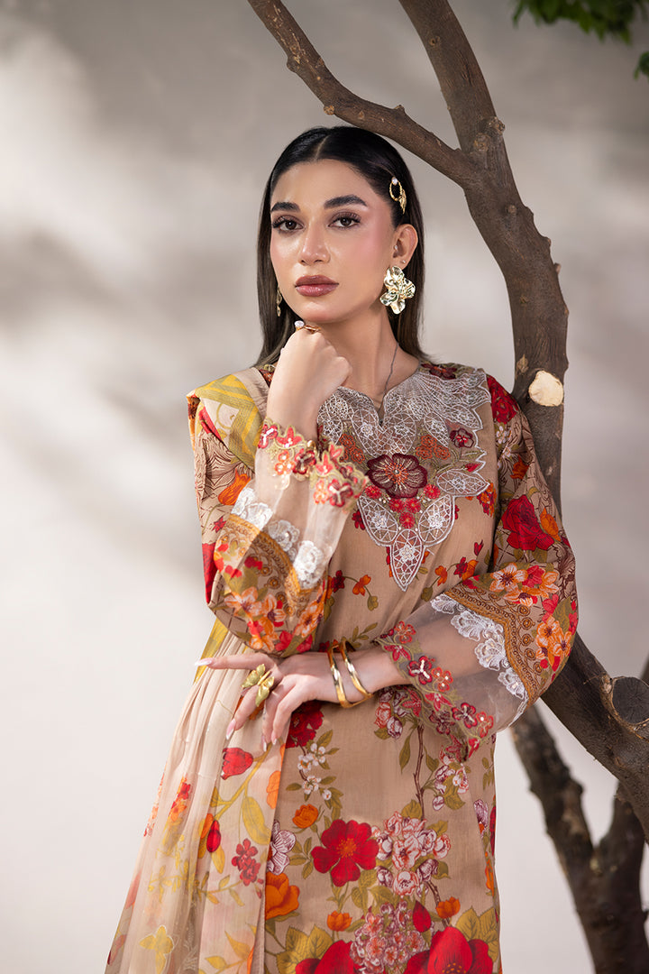 SORELLE– Printed Luxury Pret (3Pcs)
