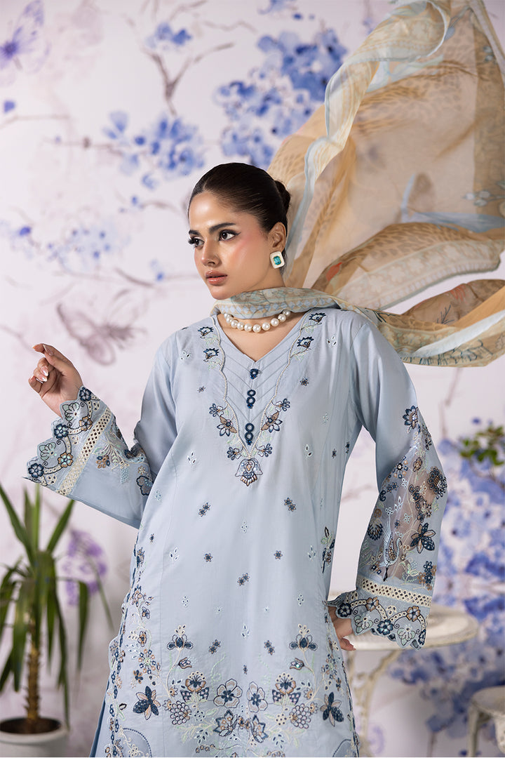 Aquamarine-Luxury Pret (3PC)