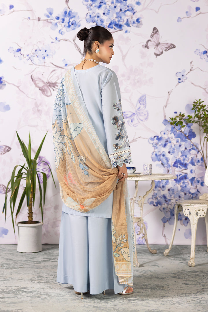 Aquamarine-Luxury Pret (3PC)