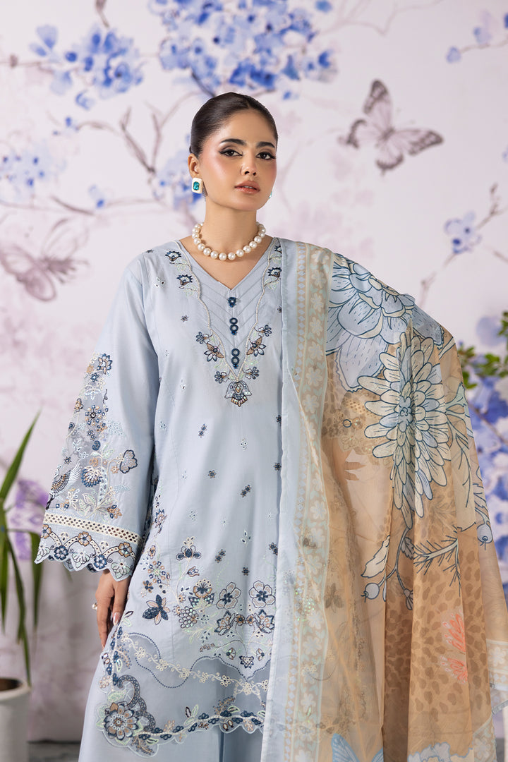Aquamarine-Luxury Pret (3PC)