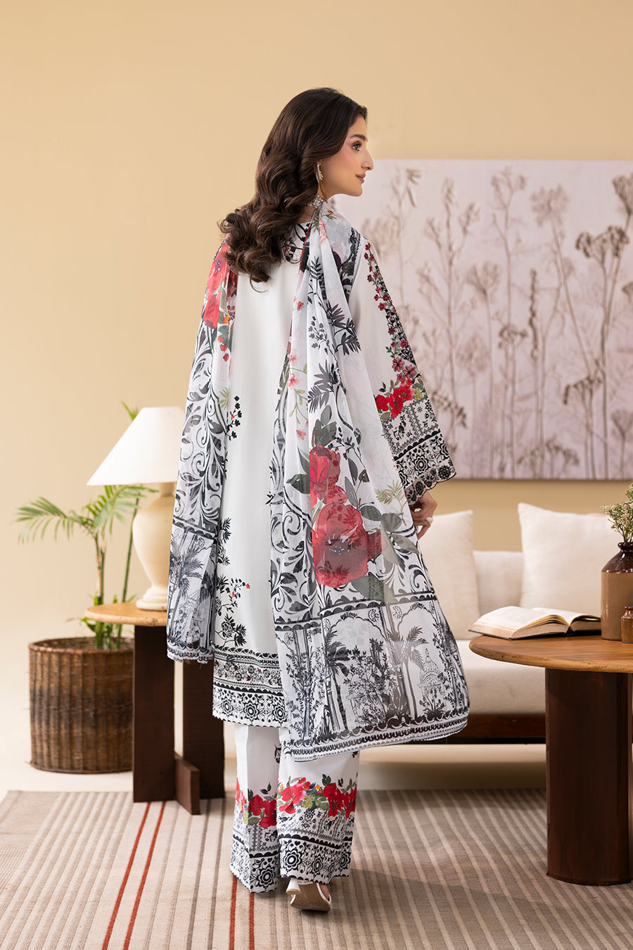 PEARL – Printed Luxury Pret (3Pcs)