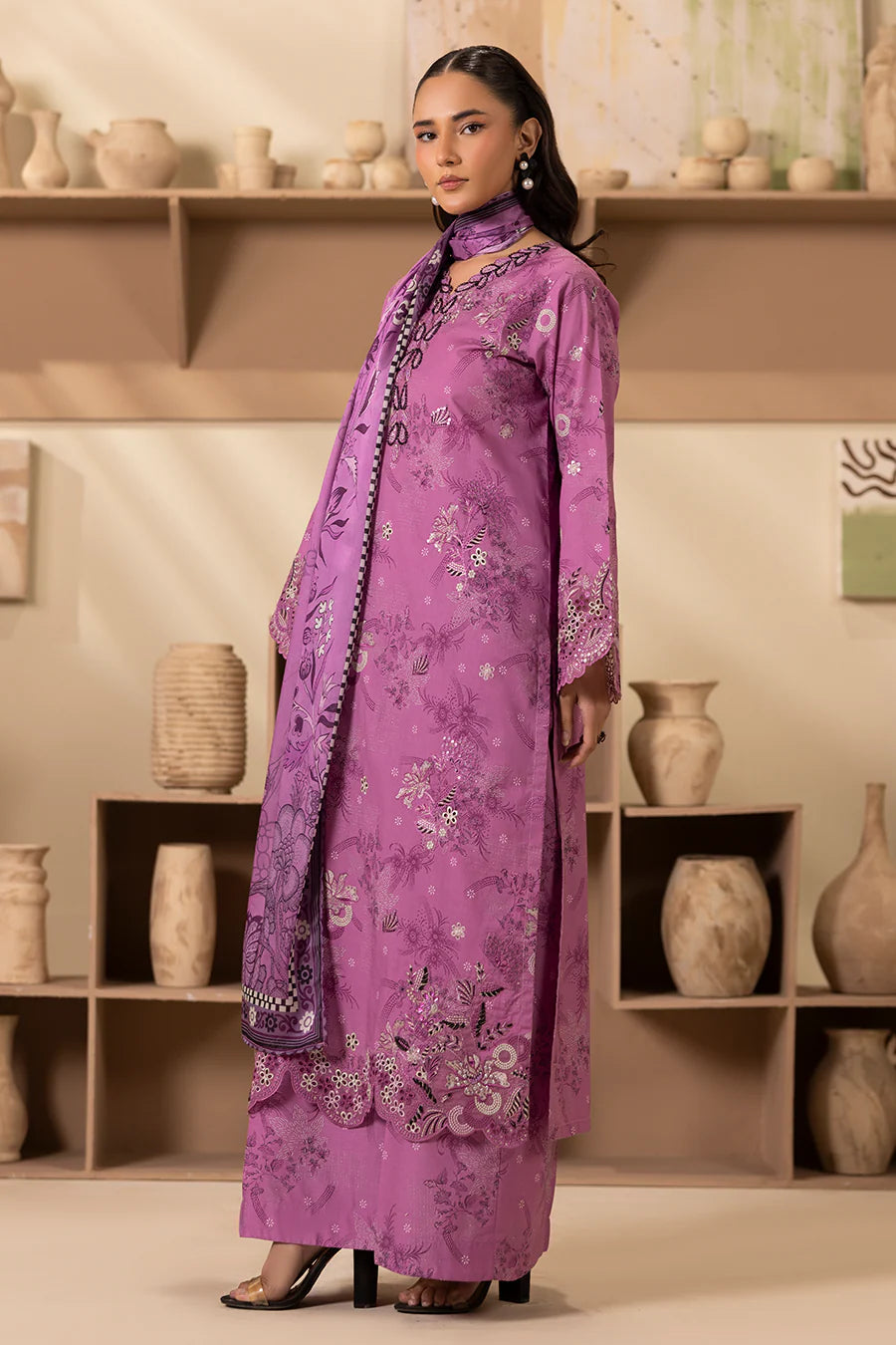 Midnight - Printed Luxury Pret (3PC)
