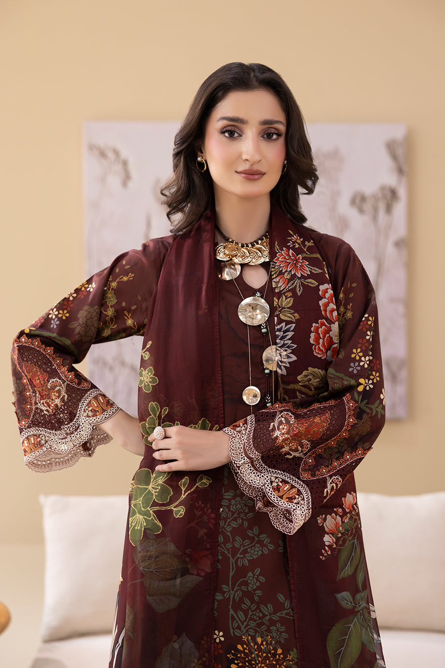 AVIRA – Printed Luxury Pret (3Pcs)