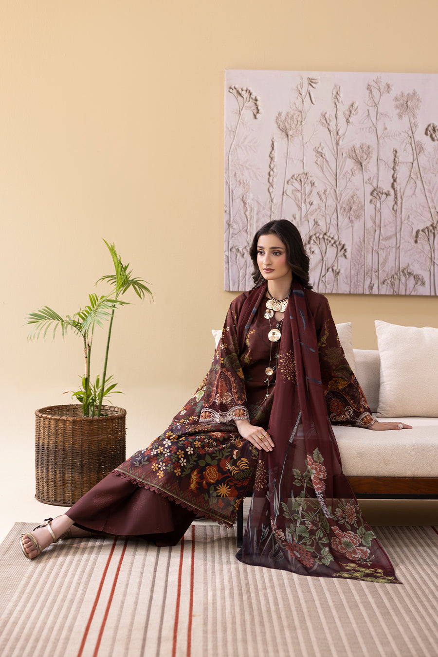 AVIRA – Printed Luxury Pret (3Pcs)