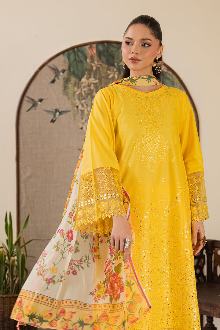 Golden Topaz-Luxury Pret (3PC)