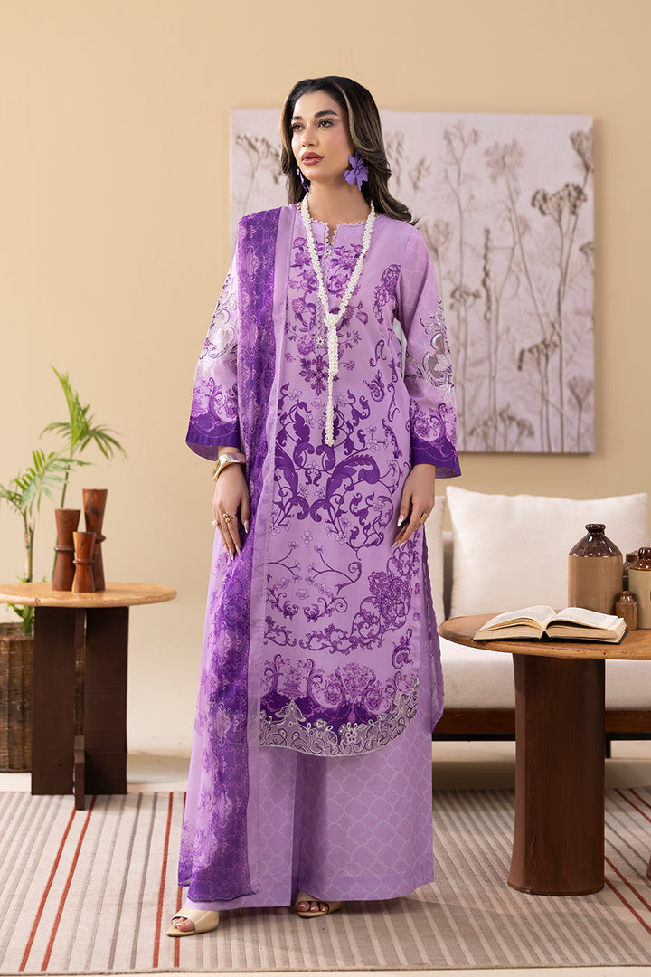 ORCHID – Printed Luxury Pret (3Pcs)