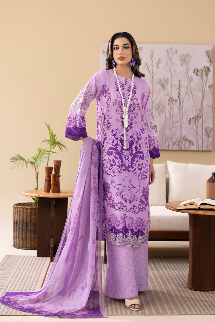 ORCHID – Printed Luxury Pret (3Pcs)