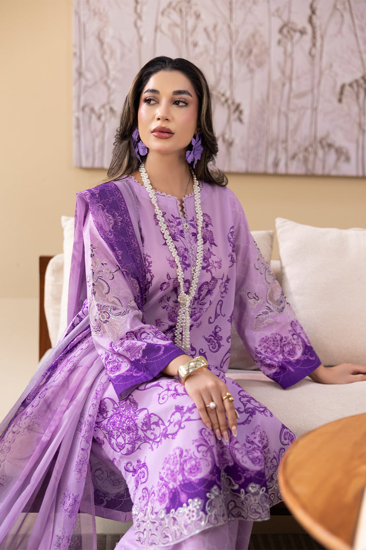 ORCHID – Printed Luxury Pret (3Pcs)