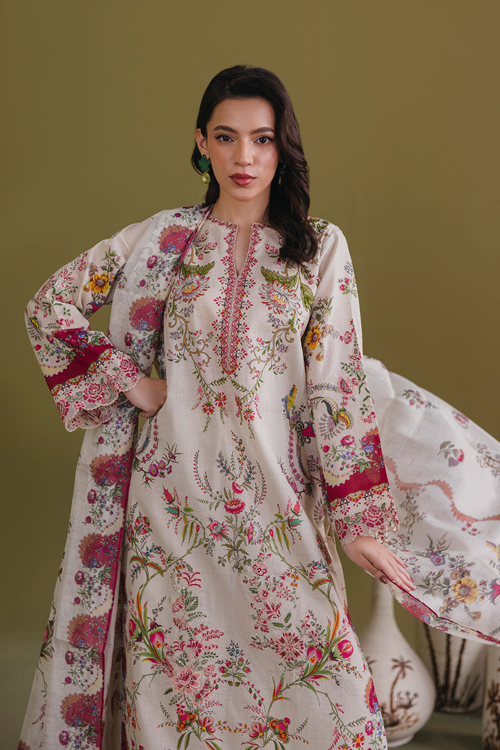 Rosie- Printed Luxury Pret (3Pcs)