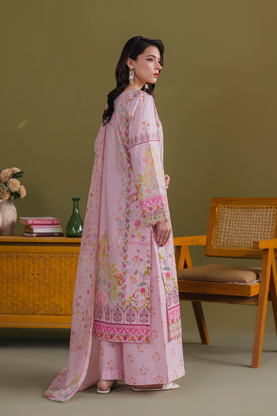 Ember - Printed Luxury Pret ( 3Pcs )