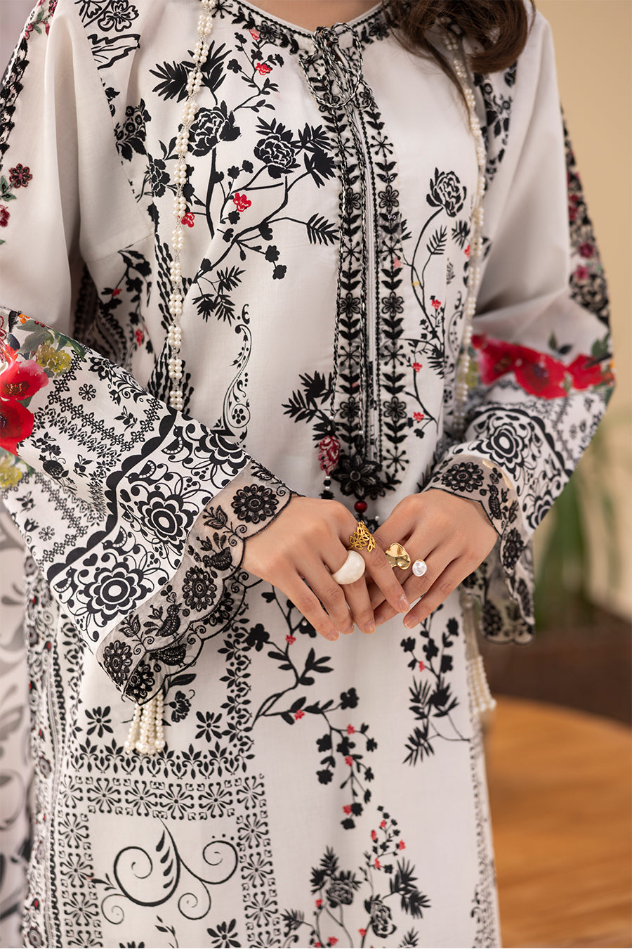 PEARL – Printed Luxury Pret (3Pcs)
