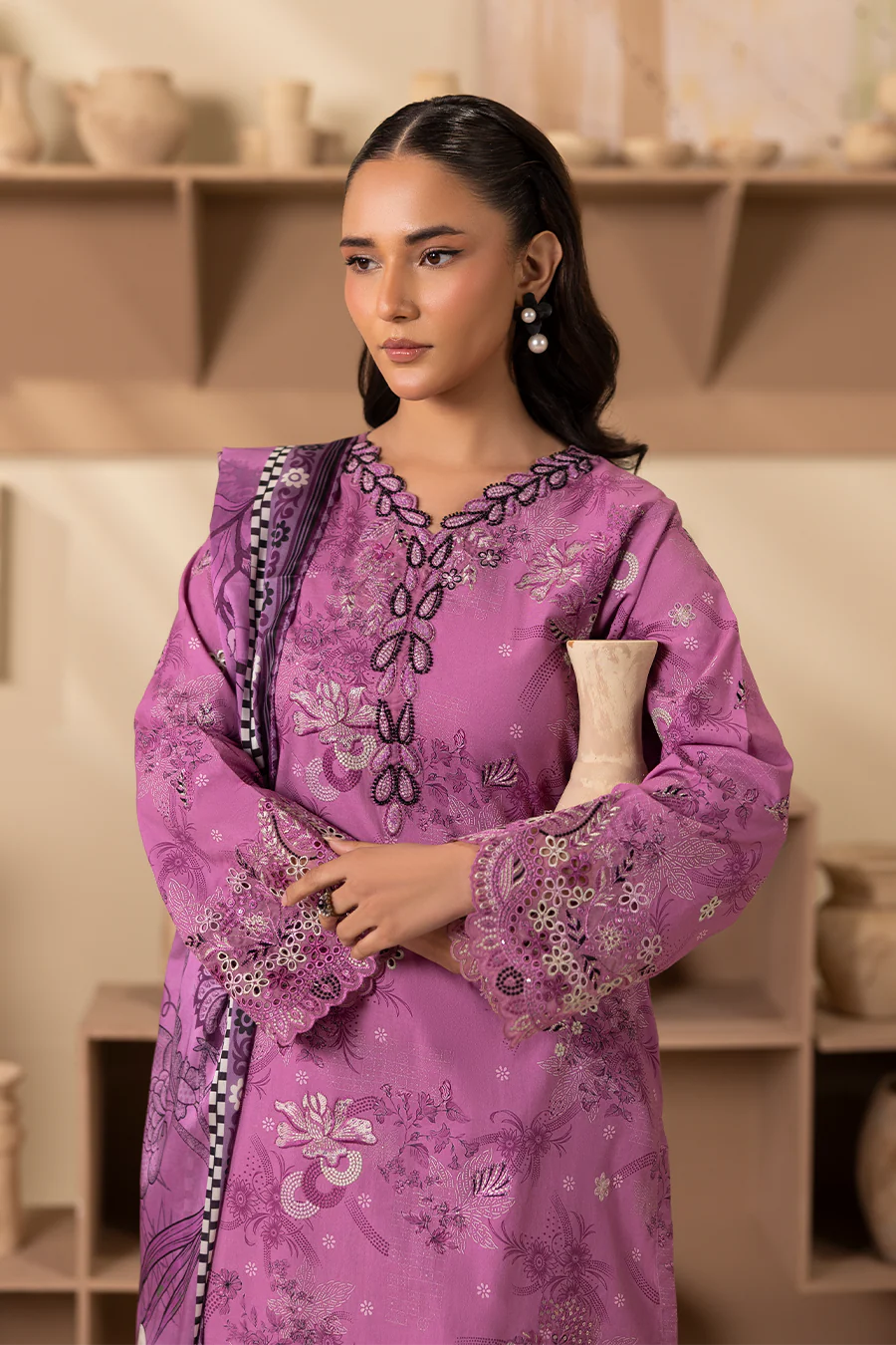 Midnight - Printed Luxury Pret (3PC)