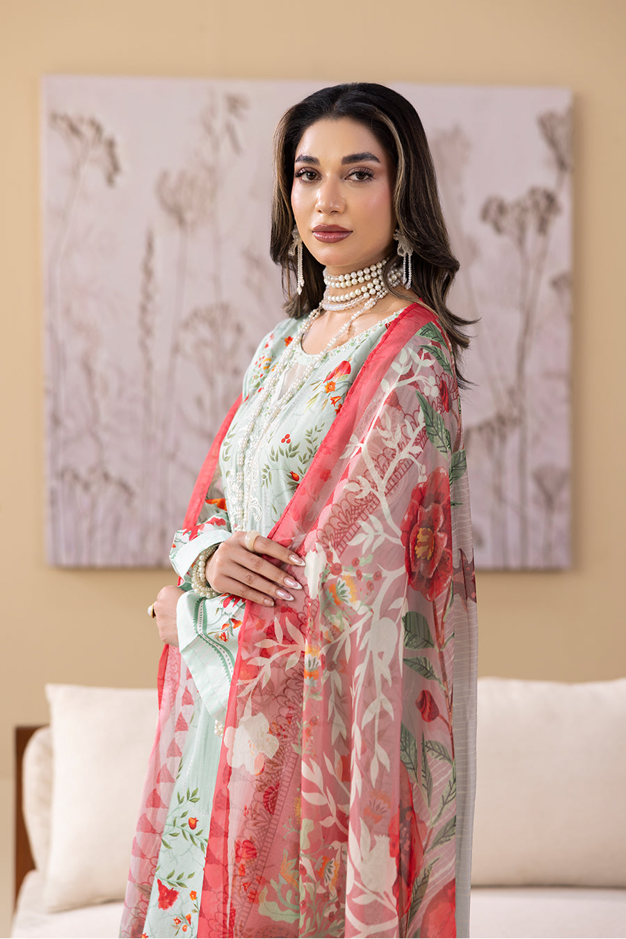NIRA – Printed Luxury Pret (3Pcs)
