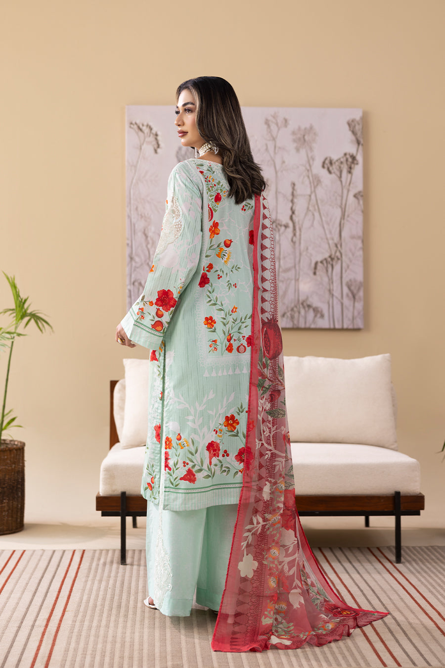 NIRA – Printed Luxury Pret (3Pcs)