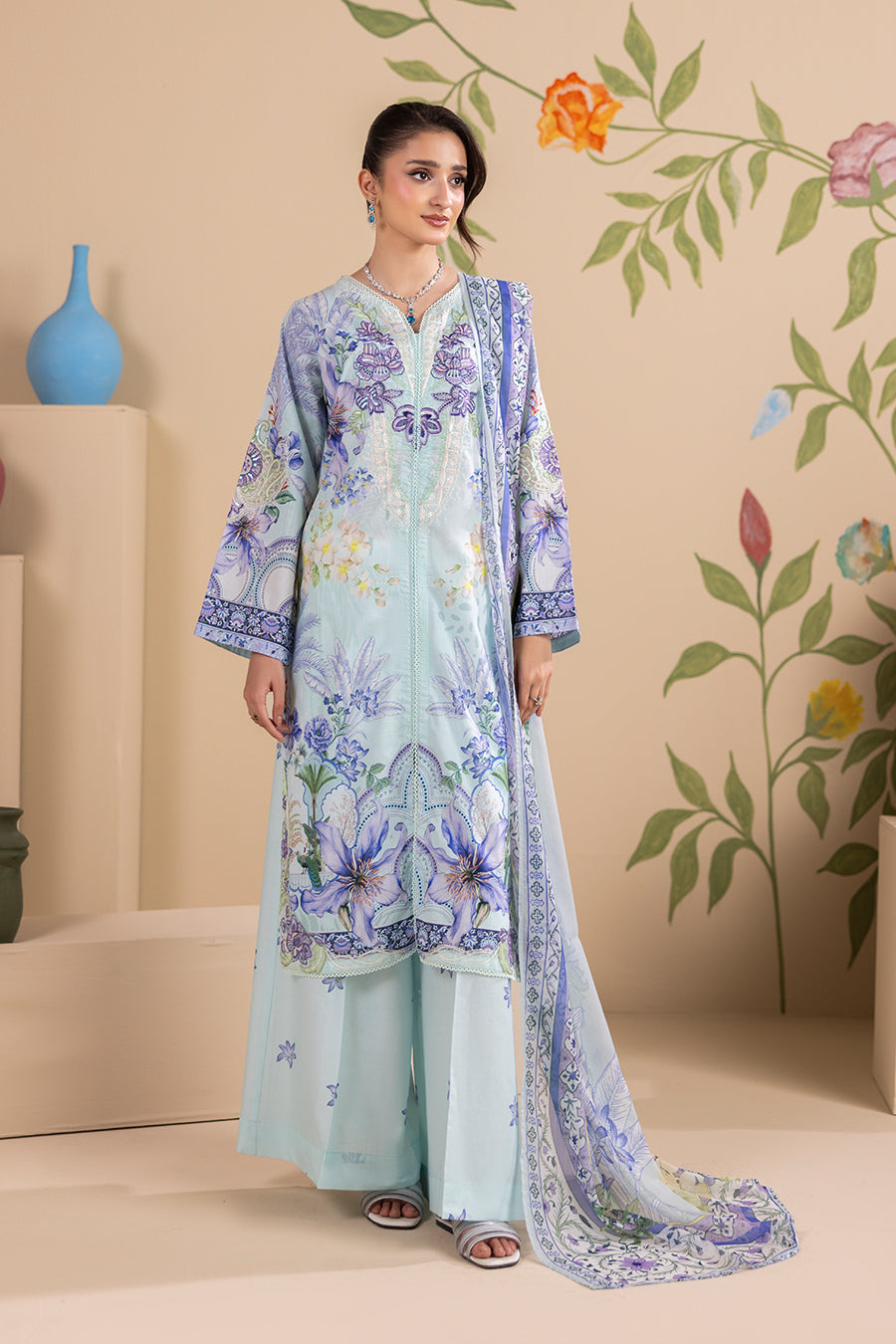SIYANA – Printed Luxury Pret (3Pcs)