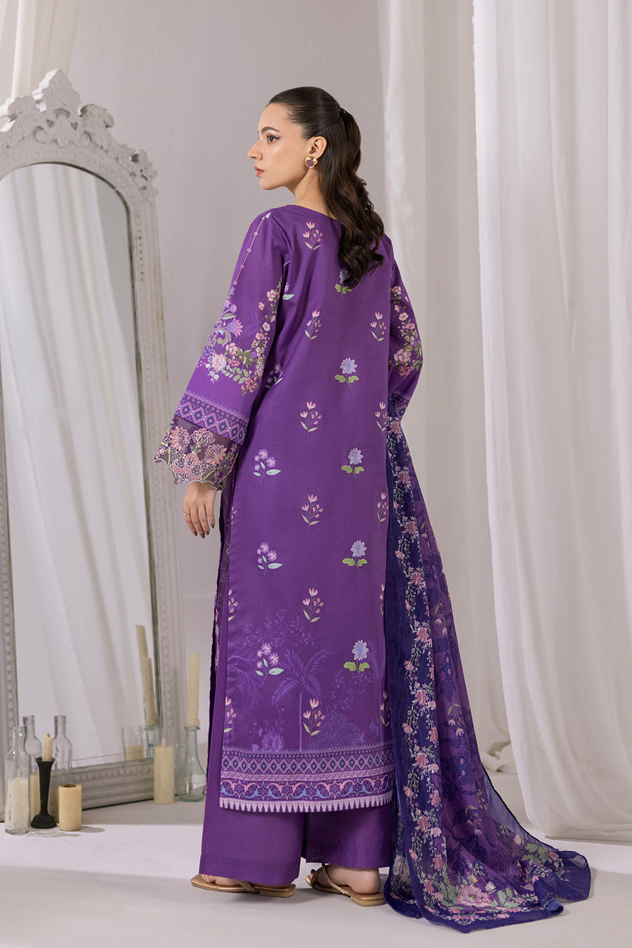 Zinnia- Printed Luxury Pret(3Pcs)