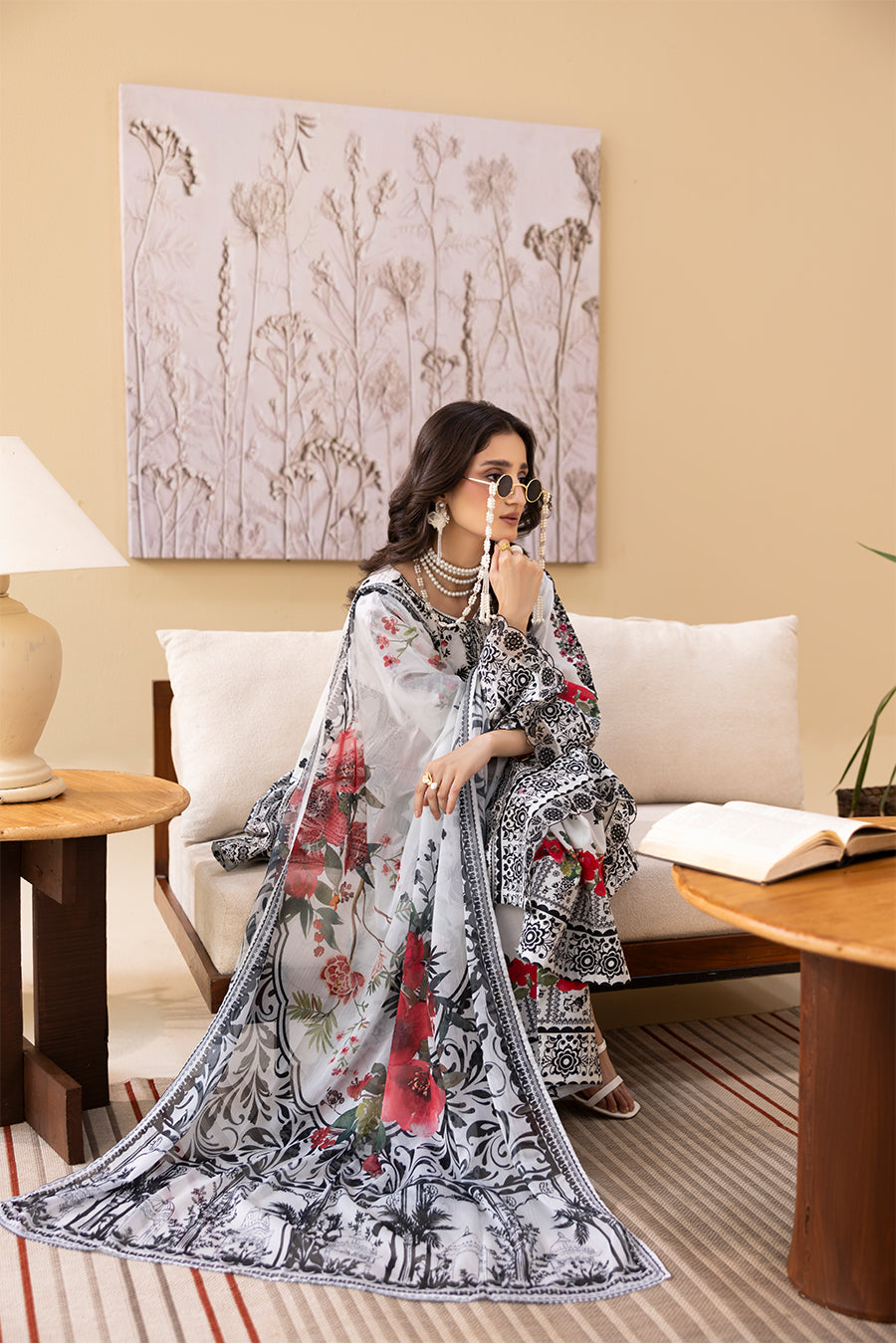 PEARL – Printed Luxury Pret (3Pcs)
