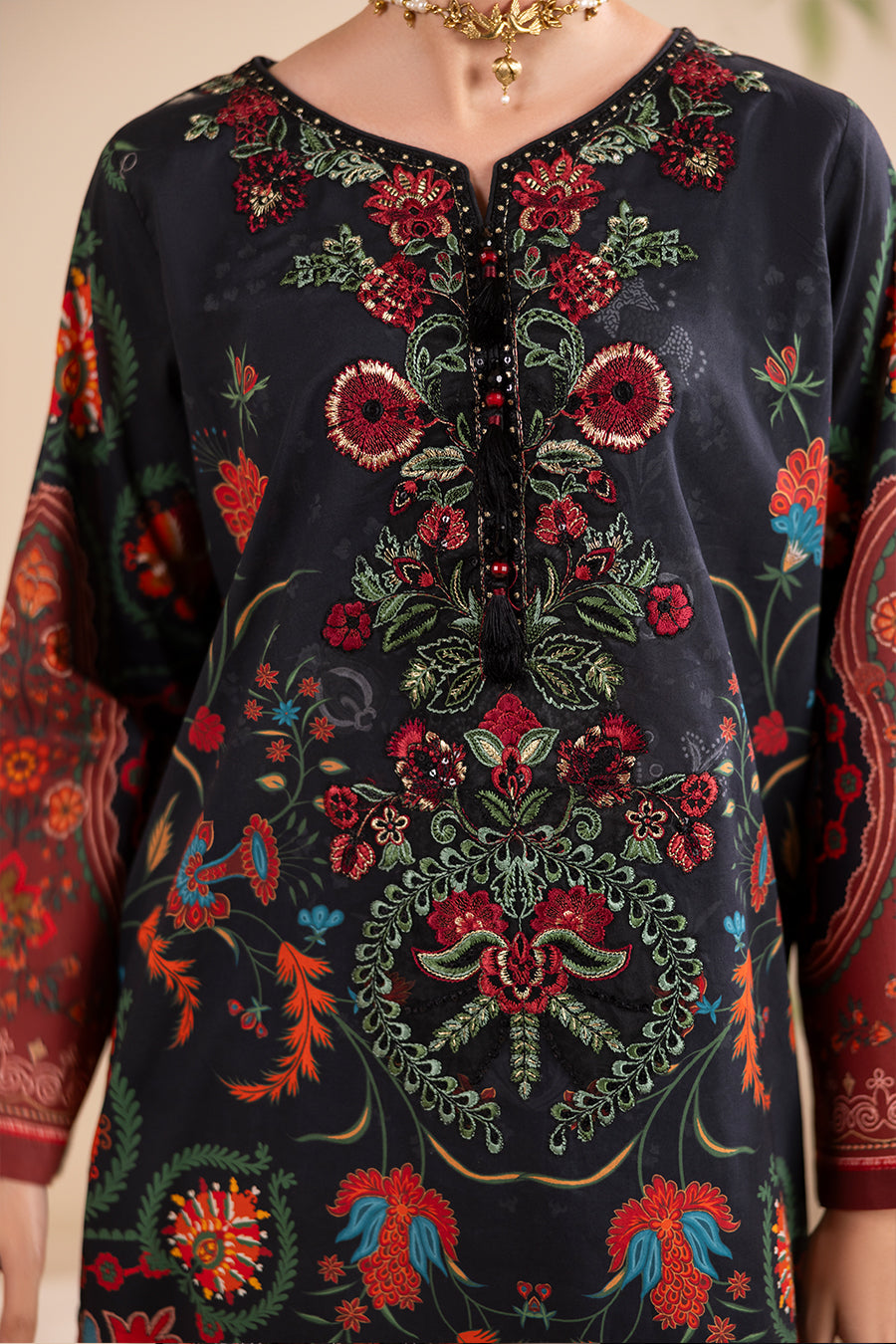 ZARINA – Printed Luxury Pret (3Pcs)