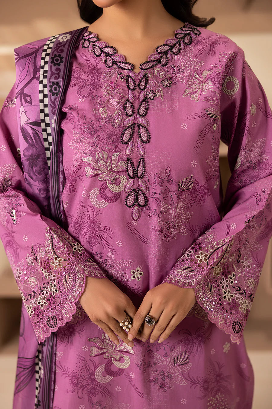 Midnight - Printed Luxury Pret (3PC)