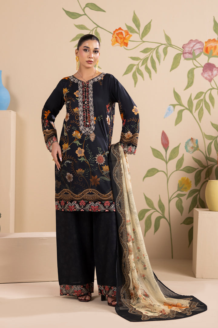 NOOR – Printed Luxury Pret (3Pcs)