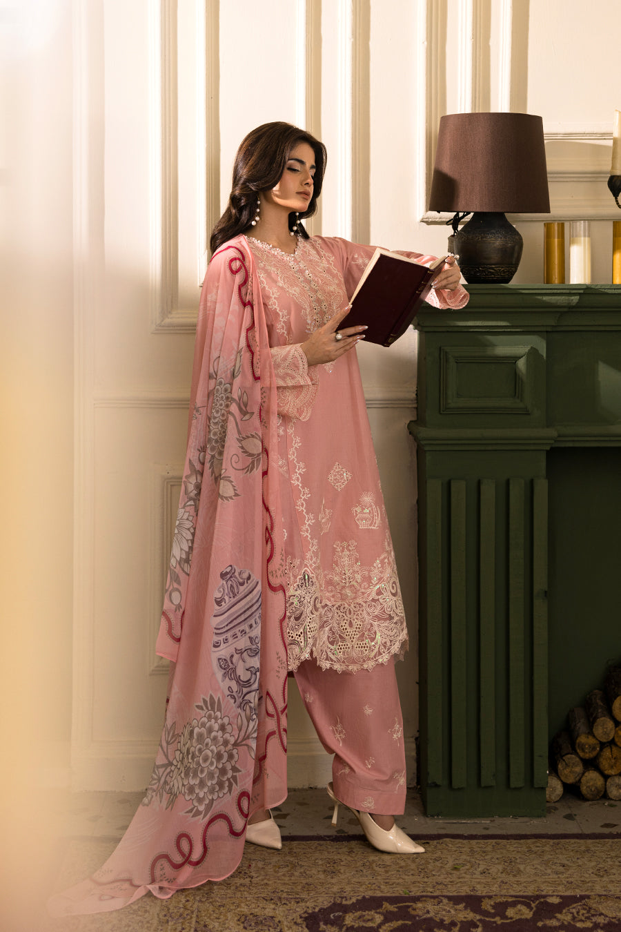 Rose Quardz- Luxury Pret (3PC)