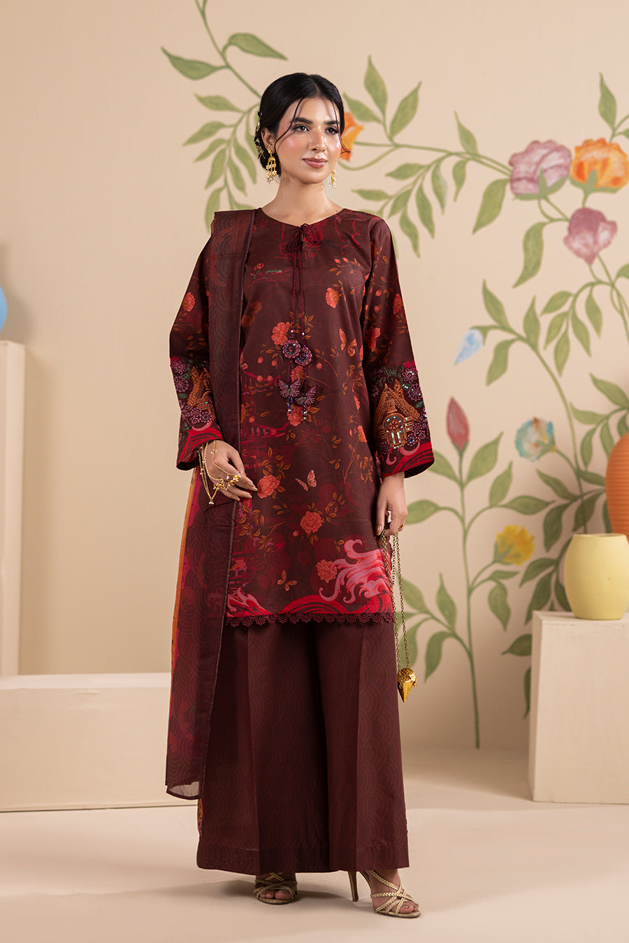BLOOM – Printed Luxury Pret (3Pcs)