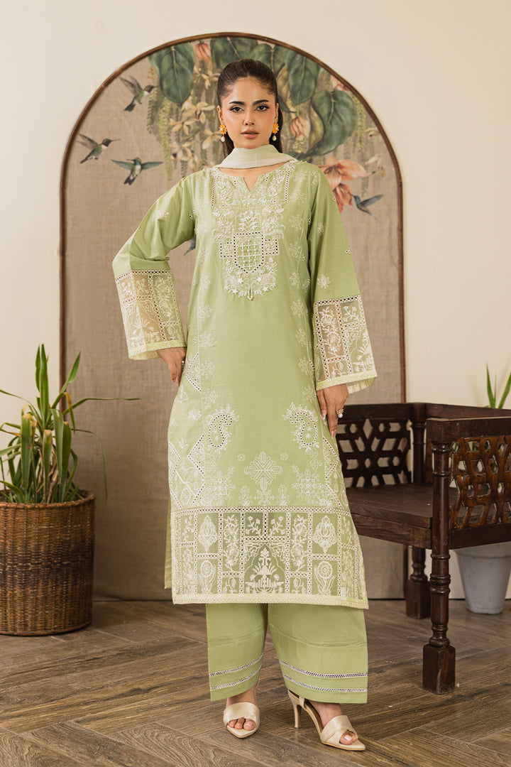 Prehnite-Luxury Pret (3PC)